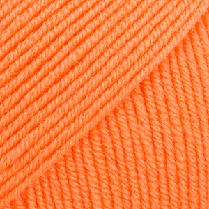 DROPS Baby Merino uni colour 36, naranja eléctrico