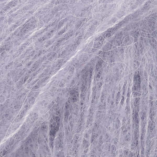 DROPS Brushed Alpaca Silk uni colour 17, lavande clair
