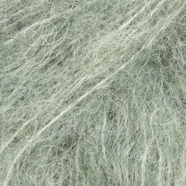 DROPS Brushed Alpaca Silk uni colour 21, zielona szałwia