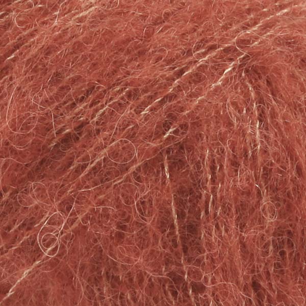 DROPS Brushed Alpaca Silk uni colour 24, rouille