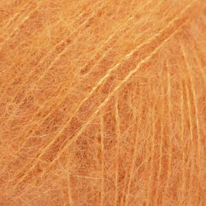 DROPS Brushed Alpaca Silk uni colour 29, mandarine