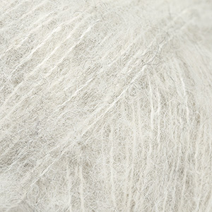 DROPS Brushed Alpaca Silk uni colour 35, pärlihall