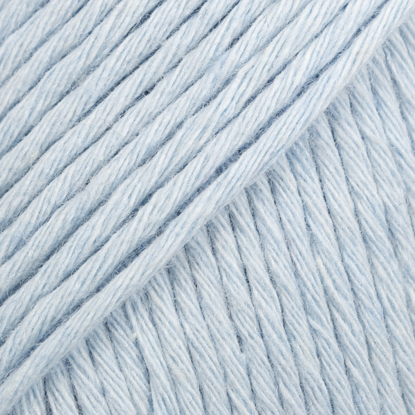 DROPS Cotton Light uni colour 08, bleu glacier