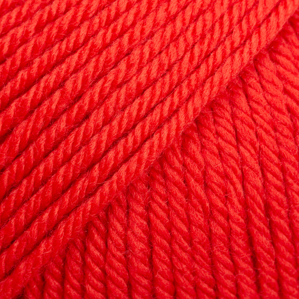 DROPS Daisy uni colour 20, červená