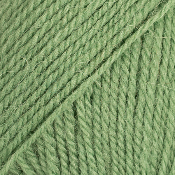 DROPS Flora uni colour 15, vert