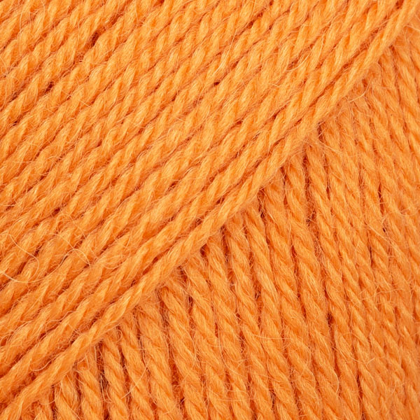 DROPS Flora uni colour 29, mandarine