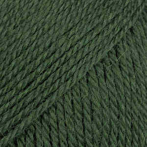 DROPS Flora uni colour 32, donker groen