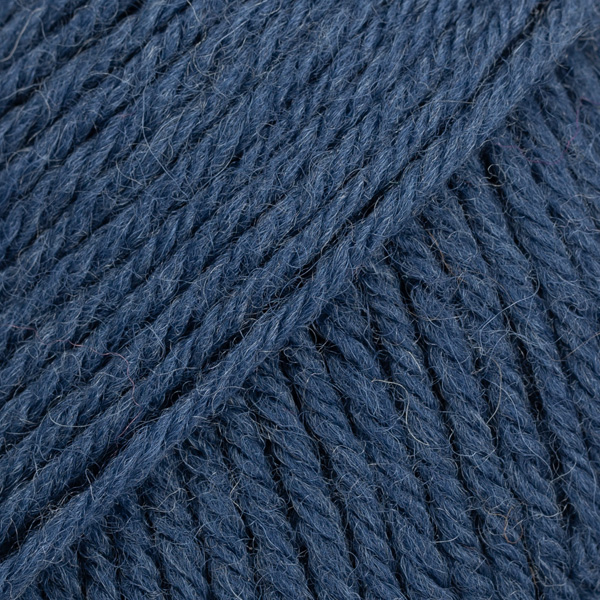 DROPS Karisma uni colour 37, azul/gris oscuro