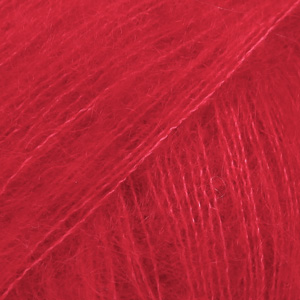 DROPS Kid-Silk uni colour 14, punainen