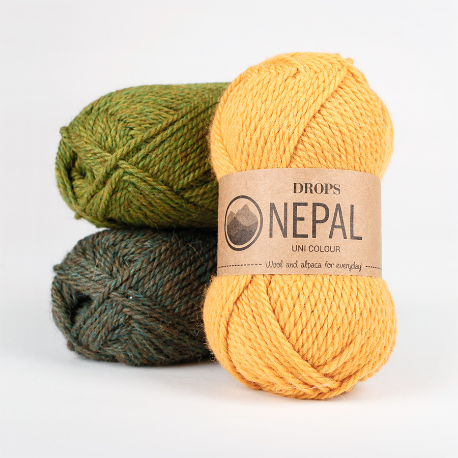 lys s Belønning Skærm DROPS Nepal - The perfect every day yarn!