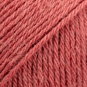DROPS Nord uni colour 21, rosso mattone