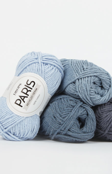 100% Cotton yarn Cotton Knitting Crochet a gift DROPS Paris Content