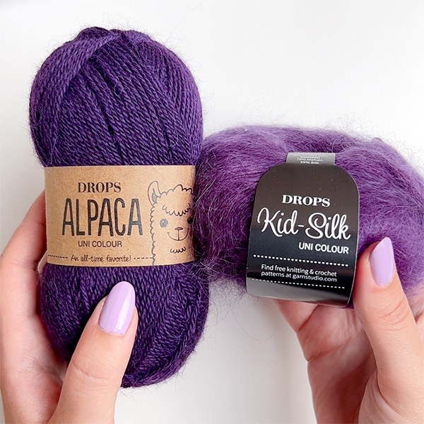 Yarn combination alpaca4400-kidsilk16