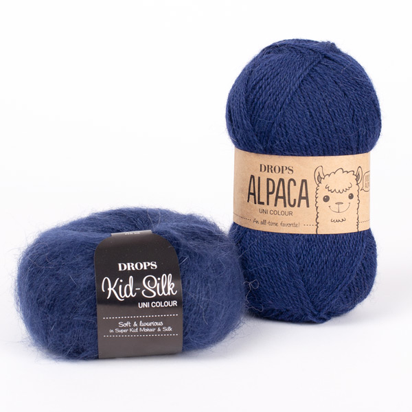 Yarn combination alpaca5575-kidsilk28