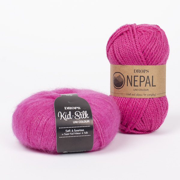 DROPS yarn combinations nepal6273-kidsilk13