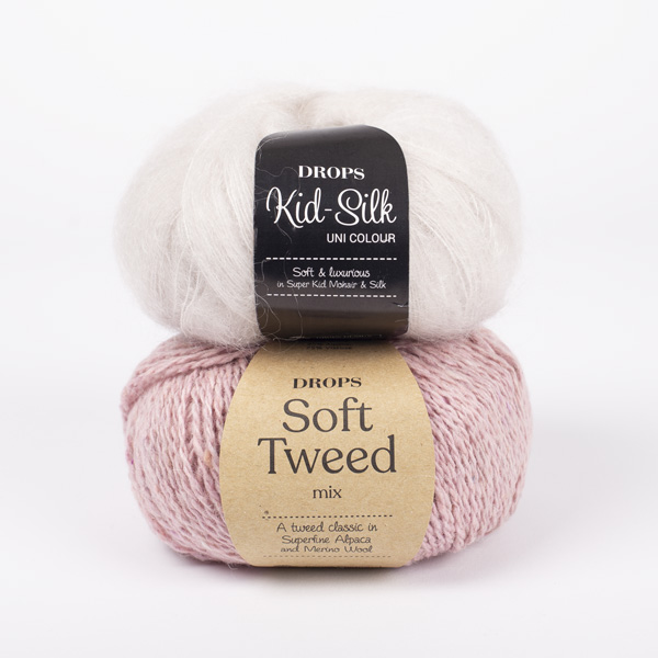DROPS yarn combinations softtweed12-kidsilk38