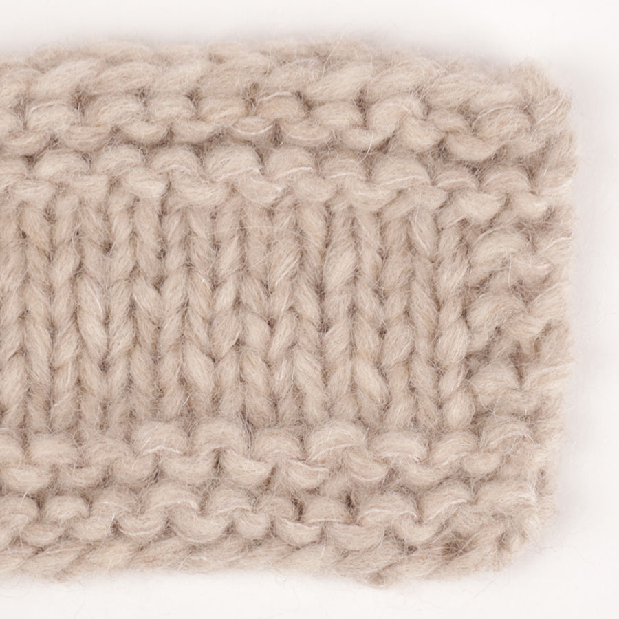 Yarn combinations knitted swatches wish05-kidsilk20